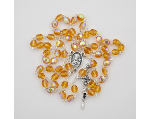 Różaniec Kryształkowy Miodowy