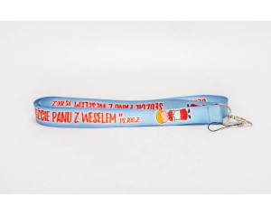 Smycz "Służcie Panu z weselem"