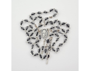 Różaniec Kryształkowy Nitka Czarna