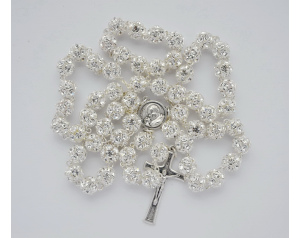 Różaniec z Kryształu Svarowskiego kryształ