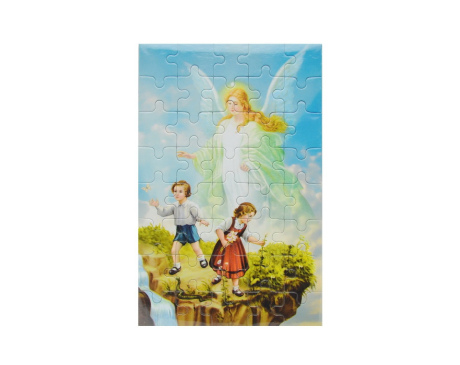 Puzzle Anioł Stróż z Dziećmi, Wzór 2