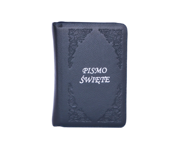 Pismo św. Biblia Tysiąclecia mała - granatowa paginowana