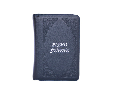 Pismo św. Biblia Tysiąclecia mała - granatowa paginowana