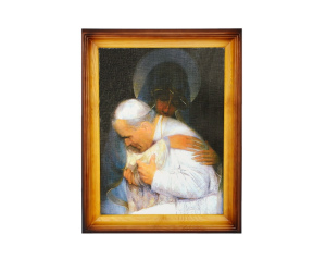 Obrazek Jan Paweł II w objęciach Maryi