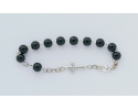 Różaniec Bransoletka z kamienia Onyks
