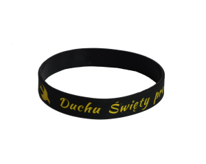 Opaska Na Rękę Duchu Święty Prowadź Czarna