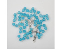 Różaniec Kocie Oko Aqua 6 mm
