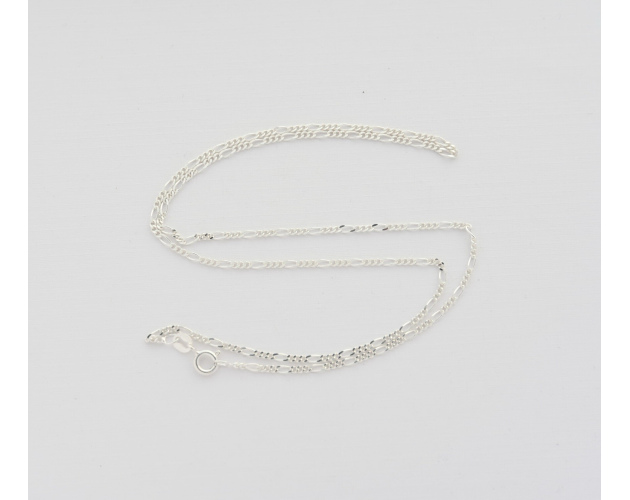 Łańcuszek srebrny figaro 55 cm