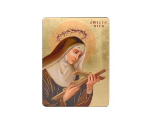 Ikona św Rity 17x23 cm