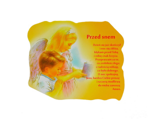 Magnes Aniołek chłopiec- modlitwa