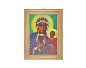 Obrazek Matka Boża Częstochowska obrazek 3D mały