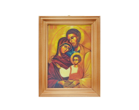 Obrazek św. Rodzina obrazek 3D mały