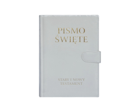 Pismo Święte Stary i Nowy Testament małe zapinane