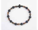 Bransoletka Męska Onyks Kokos