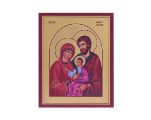 Obrazek z Ikoną Św. Rodziny, Wzór 2