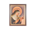 Obraz św. Rita w ramie z paskiem duży