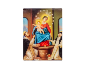 Obraz na płótnie Matka Boża Pompejańska, canvas