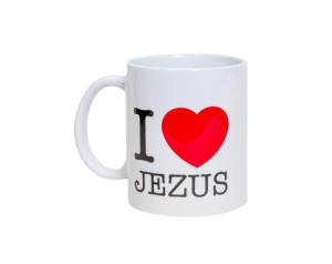 Kubek I love Jezus