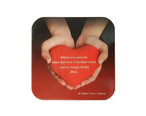 Podkładka Pod Kubek Korkowa Serce