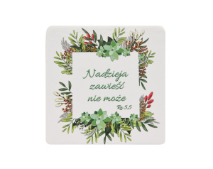 Podkładka Pod Kubek Korkowa Nadzieja Zielona