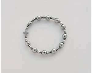 Różaniec Bransoletka Damska 10 Hematyt