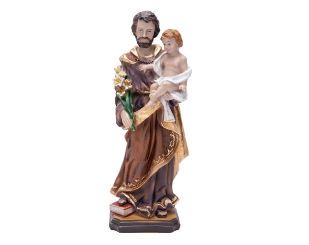 Figurka św. Józefa 30 cm – patron rodzin, święty Józef do domu