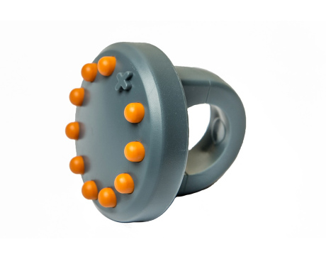 Różaniec rowerowy antracyt-pomarańczowy