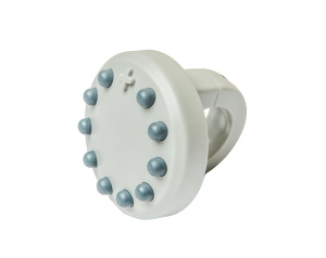 Różaniec rowerowy antracyt-szary