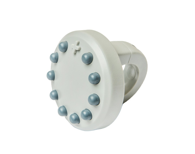 Różaniec rowerowy antracyt-szary