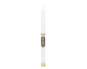 Świeca Gromnica Biała  40 cm