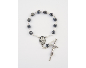 Różaniec Kryształkowy 10 Hematyt