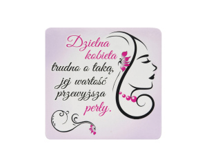 Podkładka Pod Kubek Korkowa Kobieta