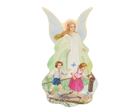 Anioł na drewnie Lato