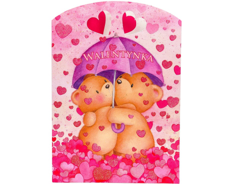 Kartka na Walentynki Serce