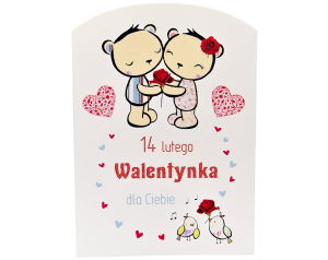 Kartka na Walentynki