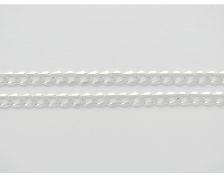 Łańcuszek srebrny pancerka 50 cm 3.2 g