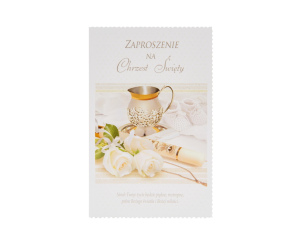 Zaproszenie na Chrzest Kolorowe