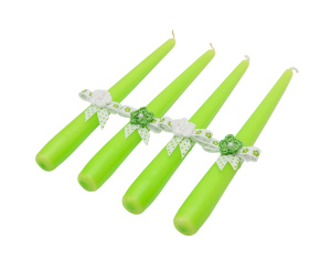 Świece Stołowe Ozdobne Wiosna, Zestaw