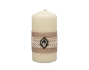 Świeca Walec Ecru św. Charbel