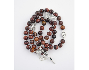 Różaniec Na Szyję z Kamieni Bawole Oko