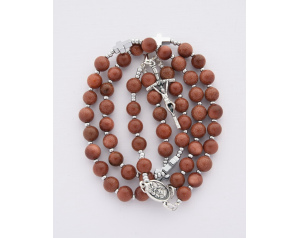 Różaniec Na Szyję z Kamieni Piasek Pustyni