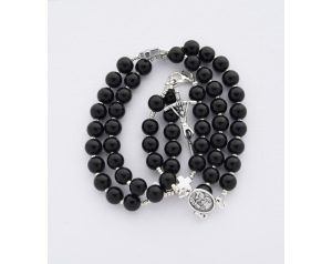 Różaniec Na Szyję z Kamieni Onyks