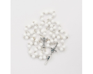 Różaniec Komunijny Kulka Biała