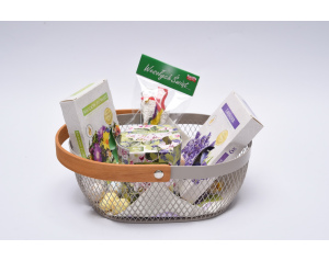 Zestaw Prezentowy Koszyczek Beżowy