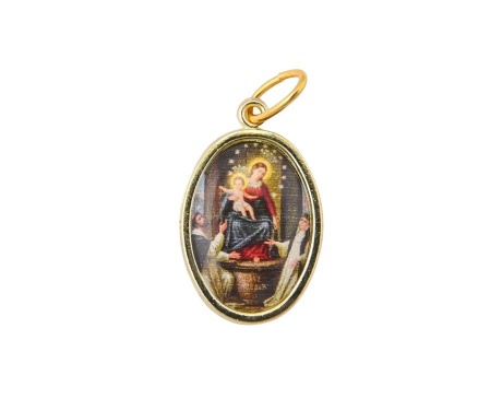 Medalik Matka Boska Pompejańska