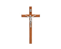 Krzyż Drewniany 12 cm Brązowy