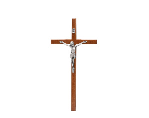 Krzyż Drewniany 16 cm Brązowy