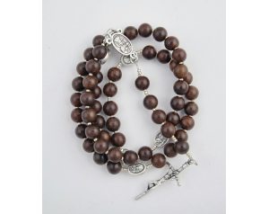 Różaniec Na Szyję Drewniany