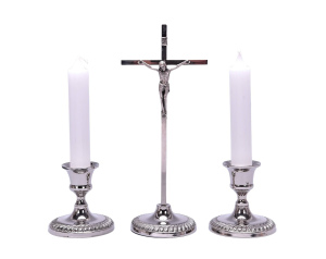 Zestaw Kolędowy z Metalu z Ornamentem