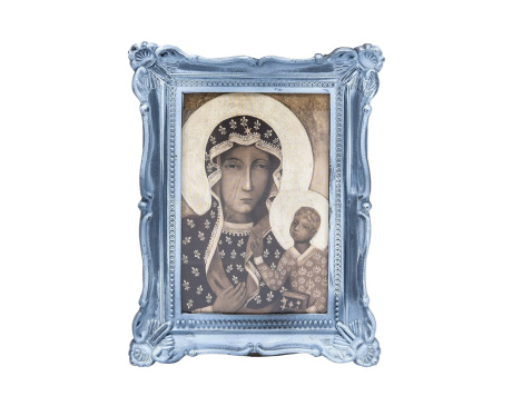 Obrazek w Ramce z Matką Boską Częstochowską 3D